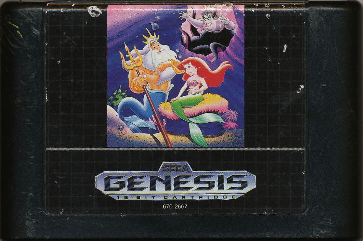 Ariel the Little Mermaid - SEGA Genesis