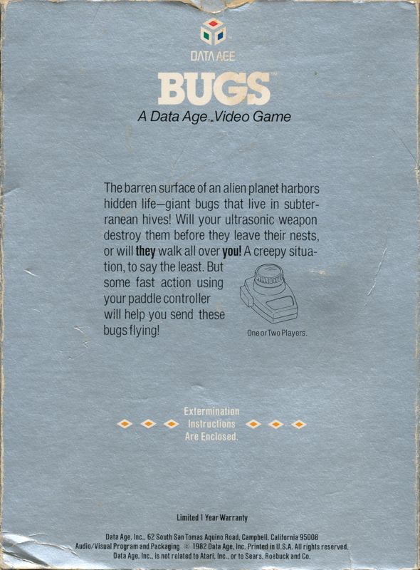 Bugs - Atari 2600