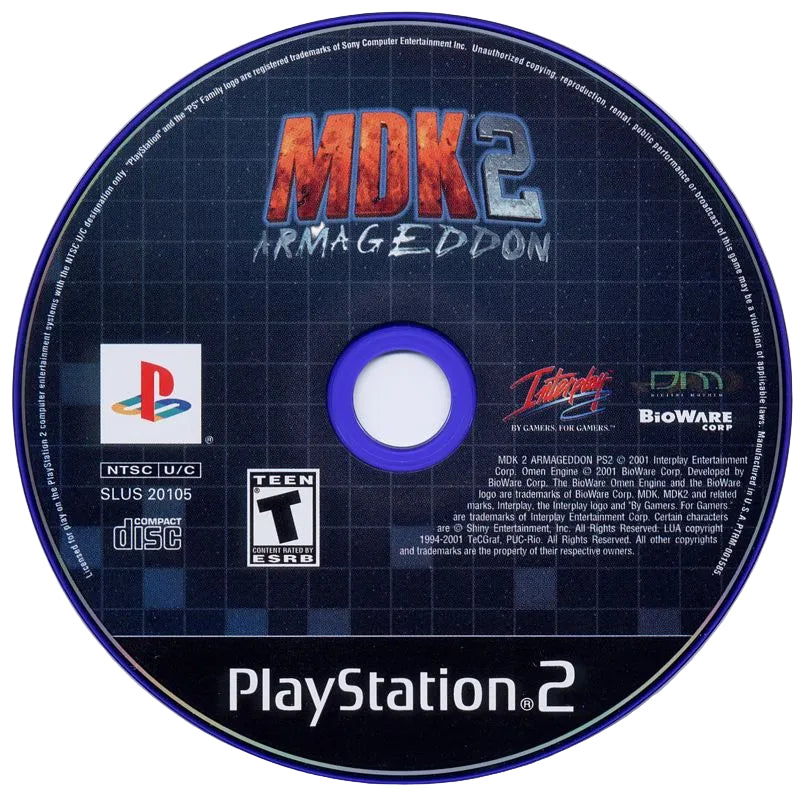 MDK 2: Armageddon - PlayStation 2
