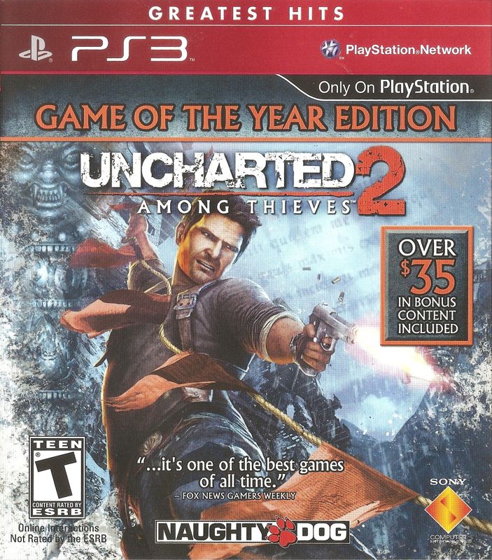 Uncharted 2: Among Thieves Game Of The Year Edition (Greatest Hits) - PlayStation 3
