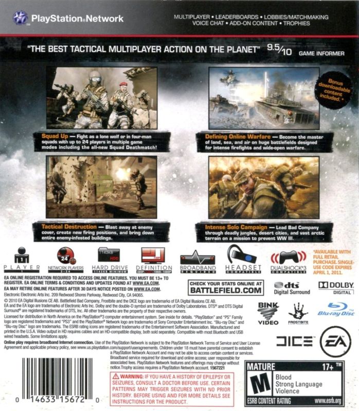 Battlefield: Bad Company 2 - PlayStation 3