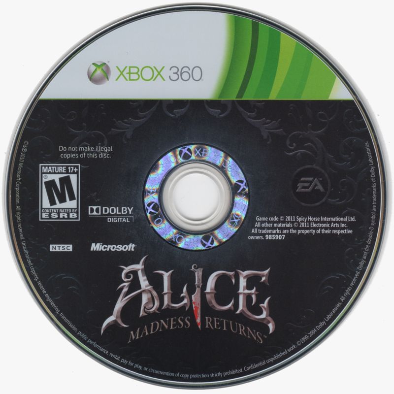 Alice: Madness Returns - Xbox 360