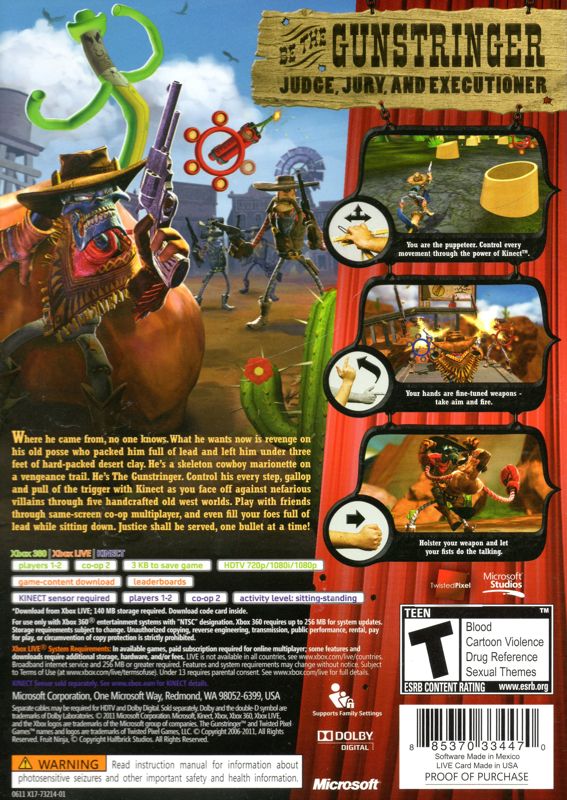 The Gunstringer - Xbox 360