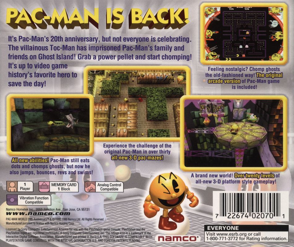 Pac-Man World - PlayStation