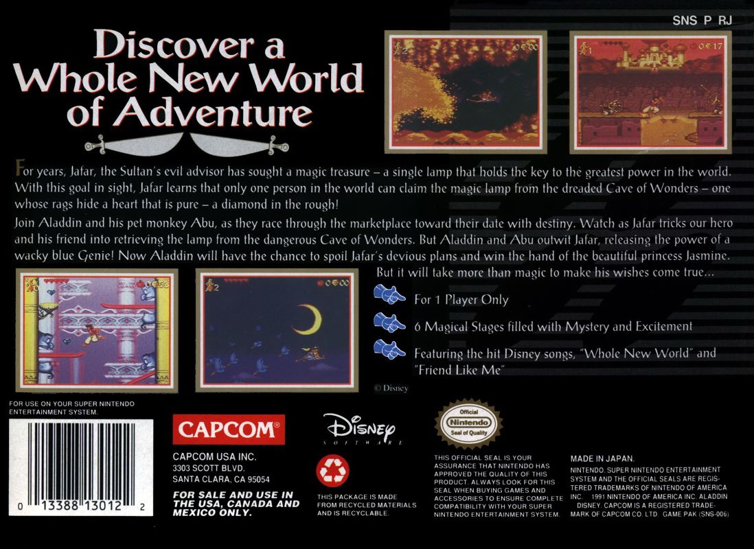 Aladdin - Super Nintendo