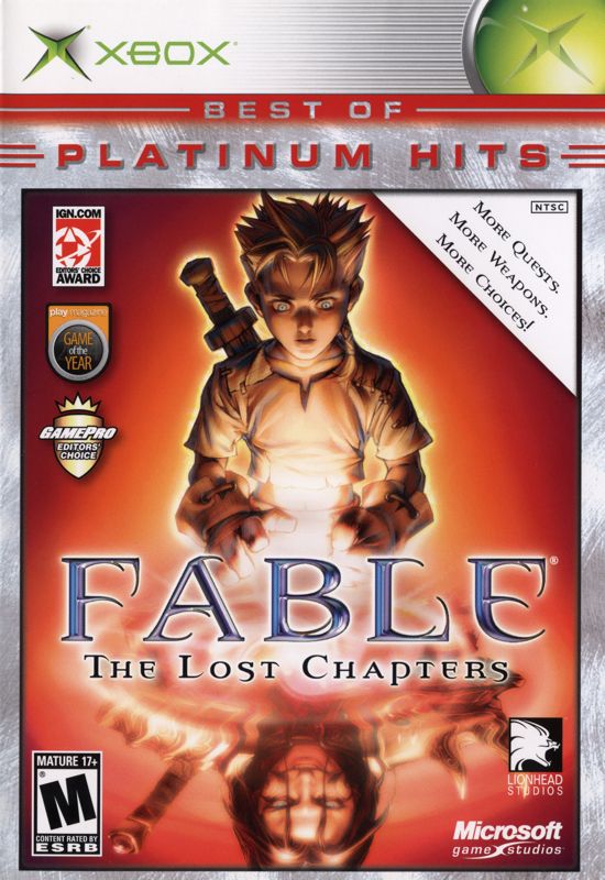 Fable: The Lost Chapters (Best of Platinum Hits) - Xbox
