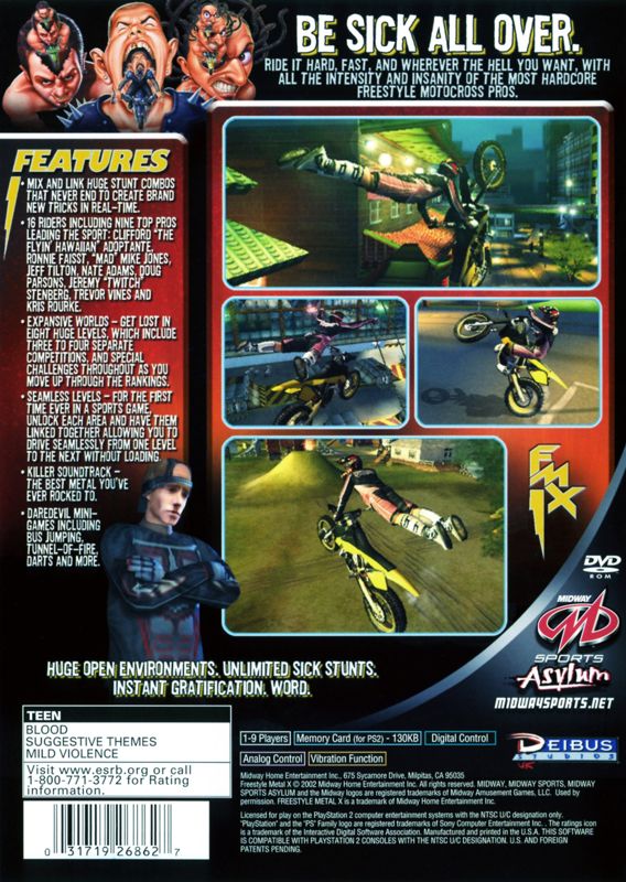 Freestyle MetalX - PlayStation 2