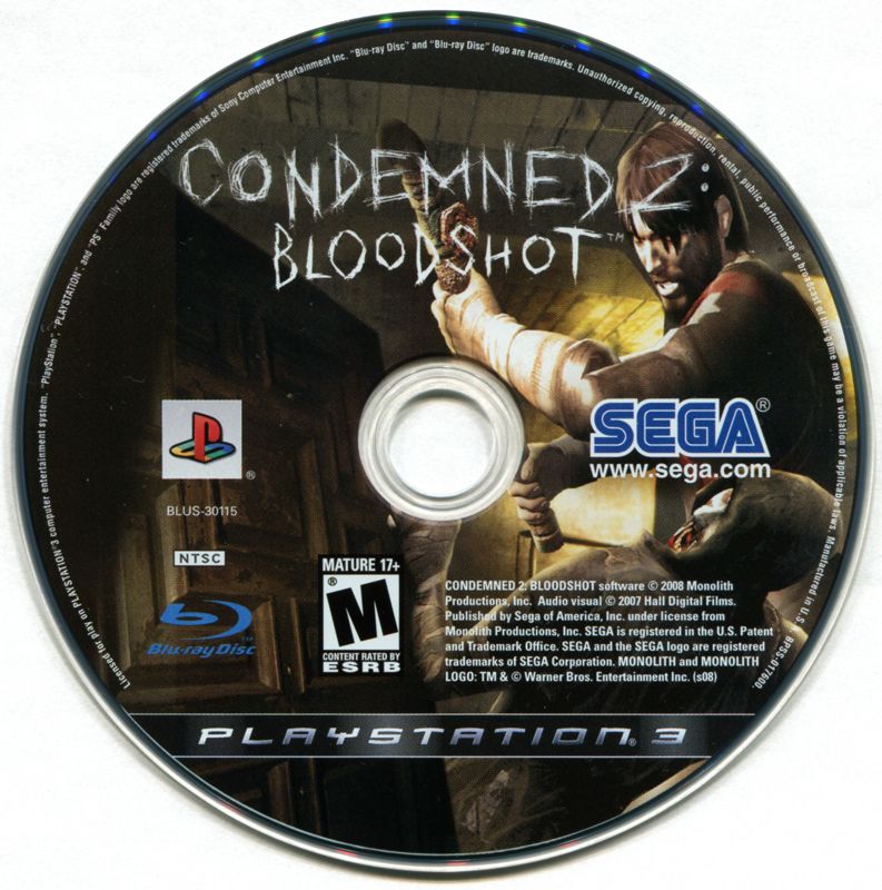 Condemned 2: Bloodshot - PlayStation 3