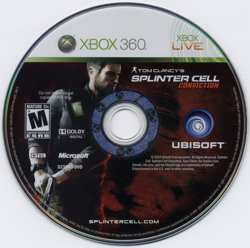 Tom Clancy's Splinter Cell: Conviction - Xbox 360