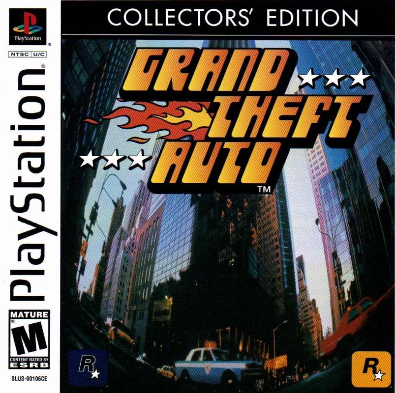 Grand Theft Auto Collector's Edition - GTA / GTA: London / GTA2 - PlayStation