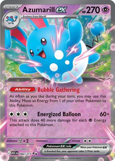 Azumarill ex (asc-084/217)