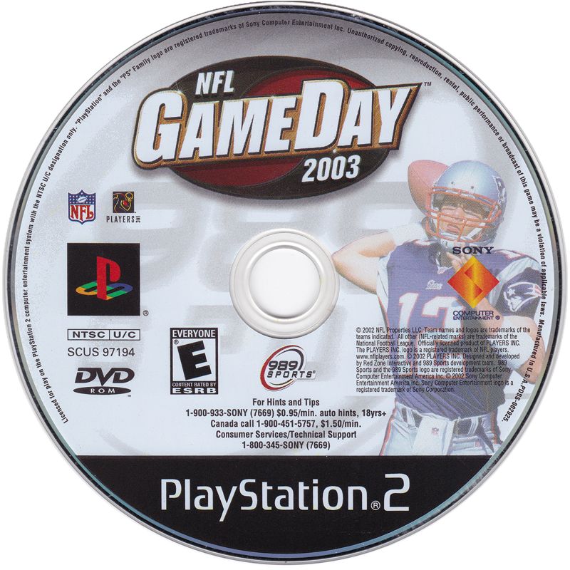 NFL Gameday 2003 - PlayStation 2