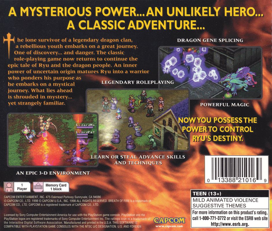 Breath of Fire III - PlayStation