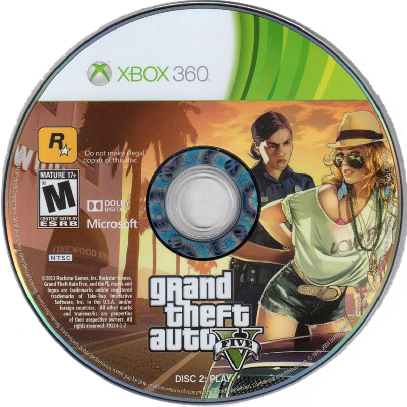 Grand Theft Auto V - Xbox 360