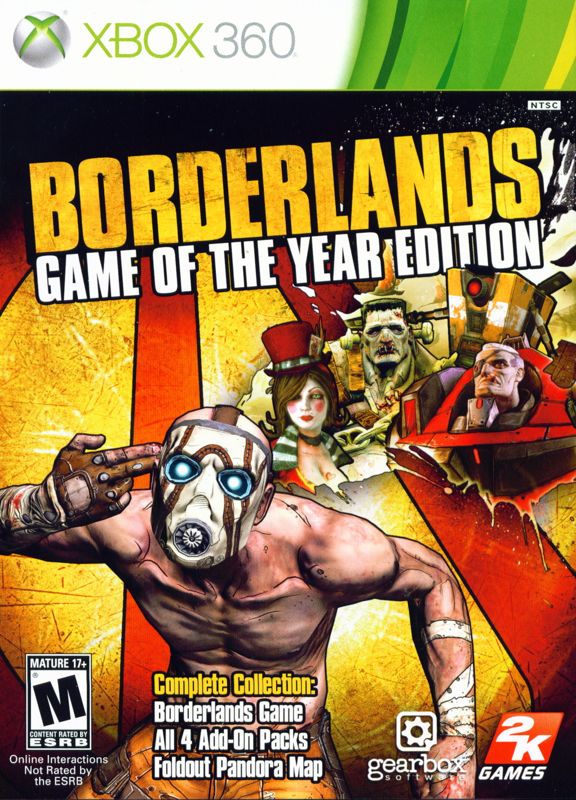 Borderlands: Game of the Year Edition - Xbox 360