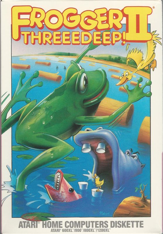 Frogger II: ThreeeDeep! - Atari 2600