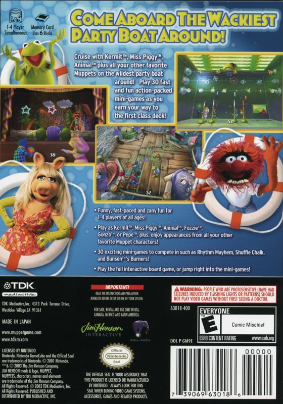 Jim Henson's Muppets Party Cruise - GameCube