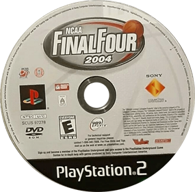 NCAA Final Four 2004 - PlayStation 2