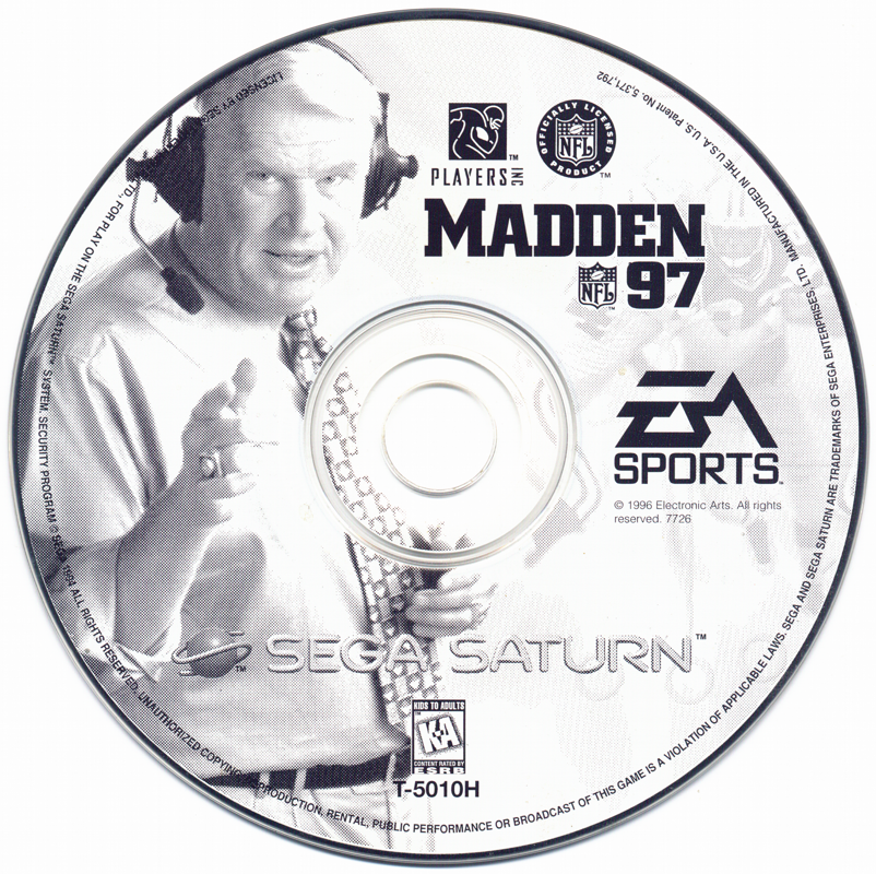 Madden NFL 97 - SEGA Saturn