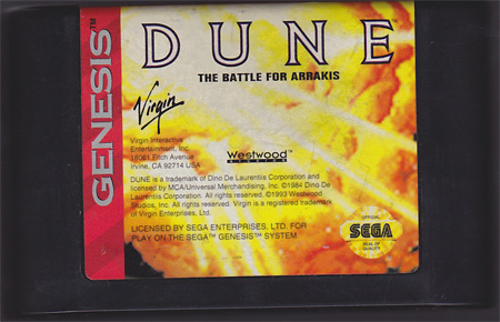 Dune: The Battle for Arrakis - SEGA Genesis