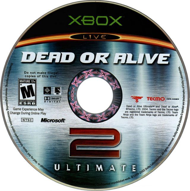 Dead or Alive 2: Ultimate - Xbox