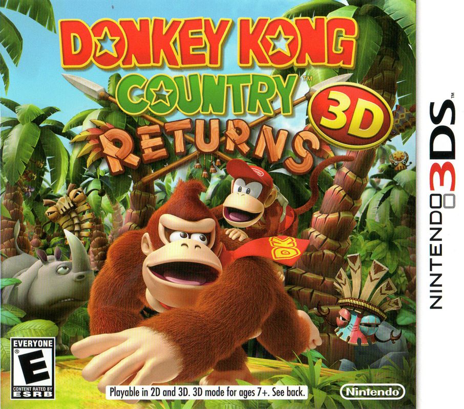Donkey Kong Country Returns 3D - Nintendo 3DS