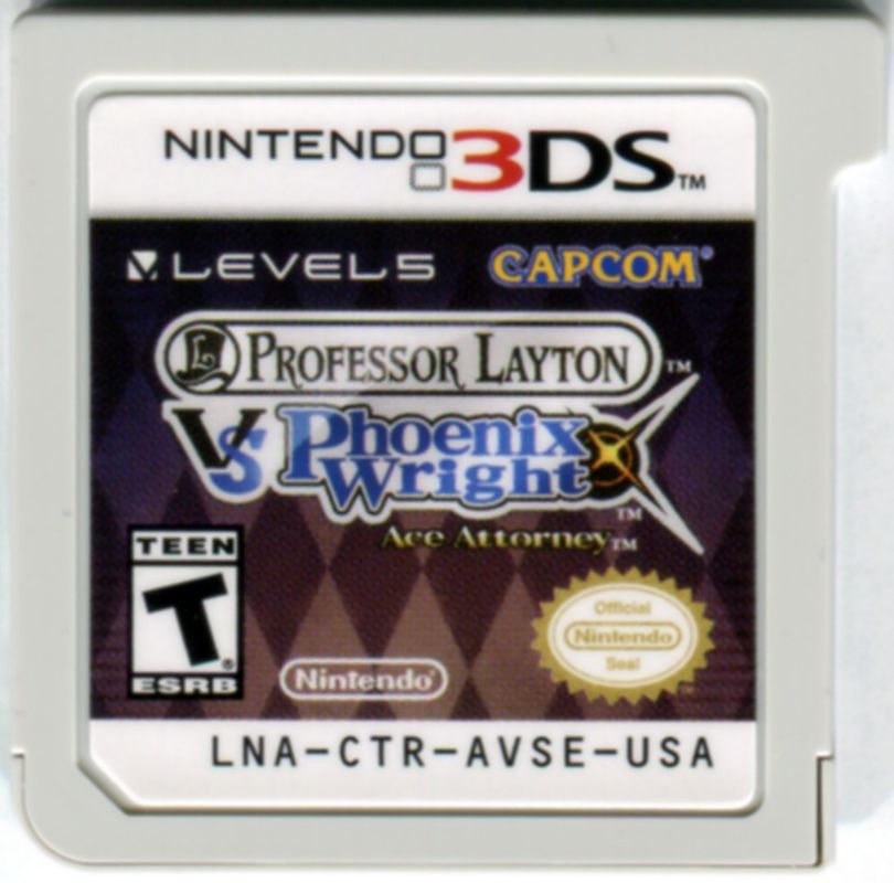 Professor Layton vs Phoenix Wright: Ace Attorney - Nintendo 3DS