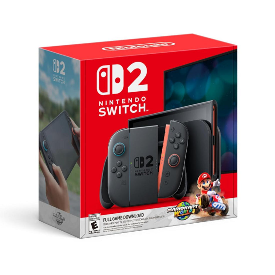 Nintendo Switch 2 + Mario Kart World Console Bundle