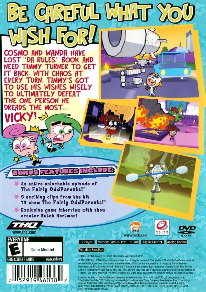 The Fairly OddParents!: Breakin' da Rules - PlayStation 2