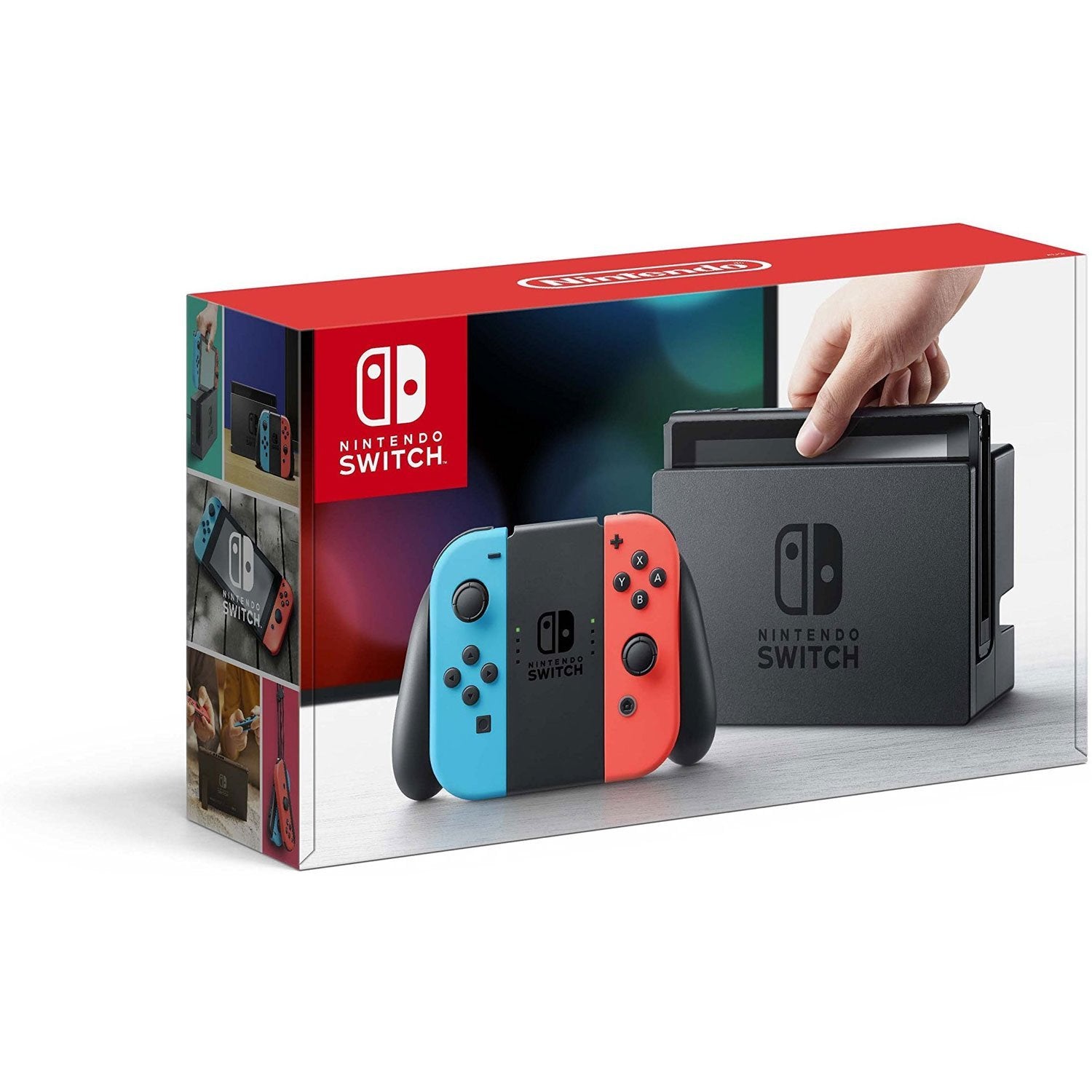 Nintendo Switch Console - Neon Blue / Neon Red Joy-Con (Early Model)