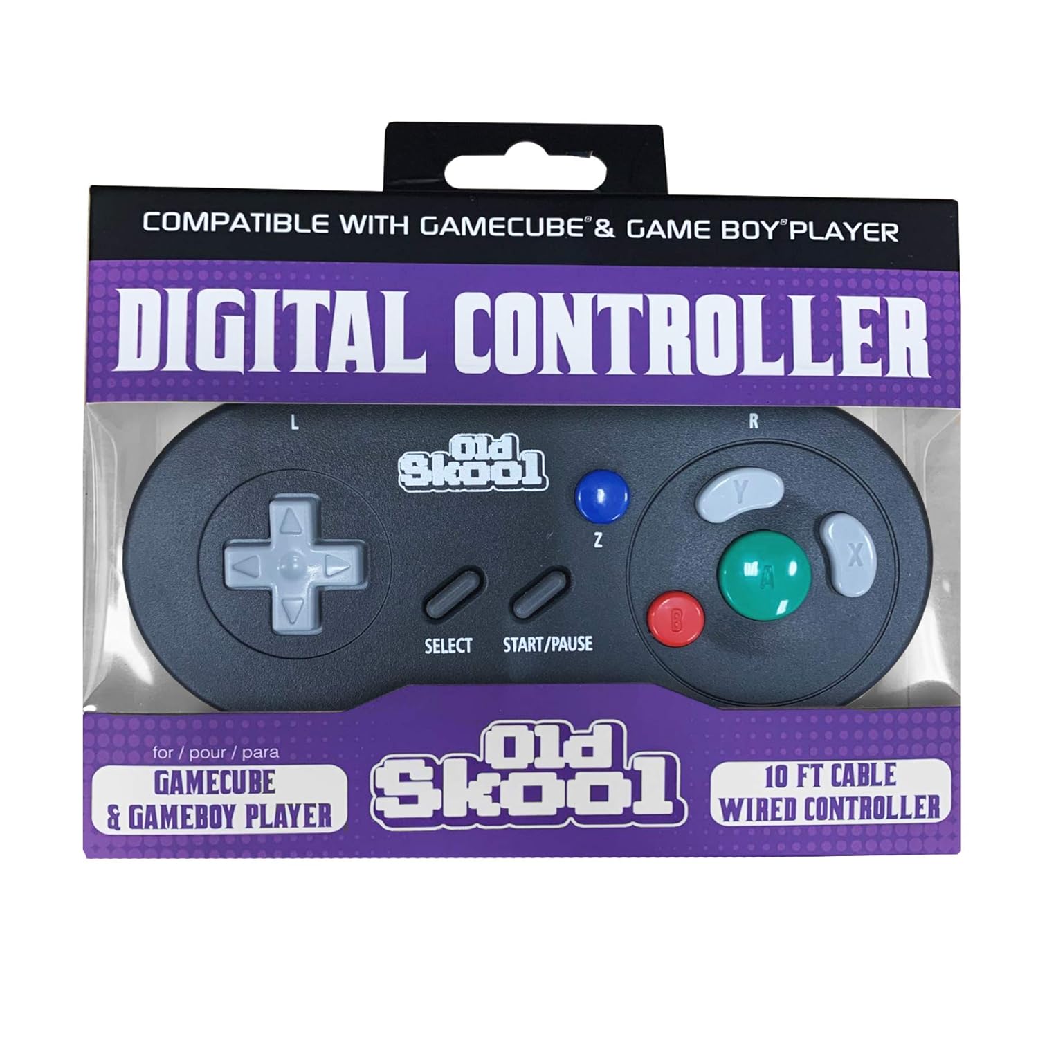 Digital Controller for GameCube & Game Boy Player - Black