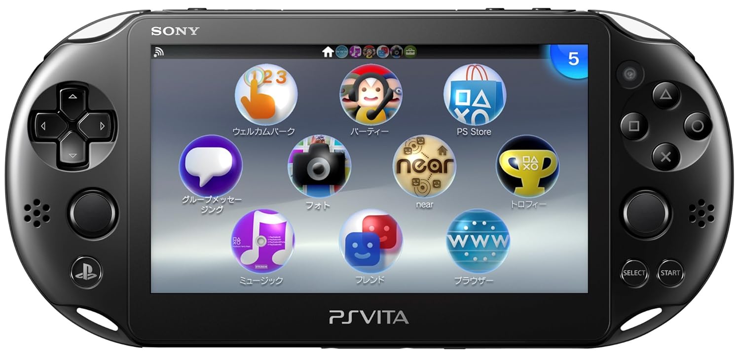 PlayStation Vita Slim 2000 System - Black