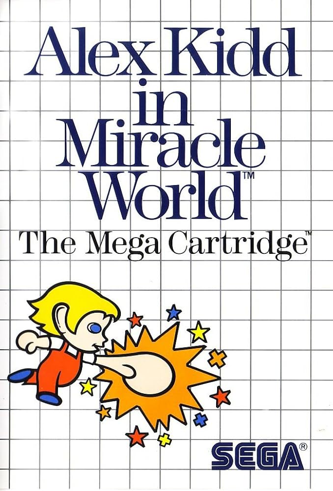 Alex Kidd in Miracle World - Sega Master System