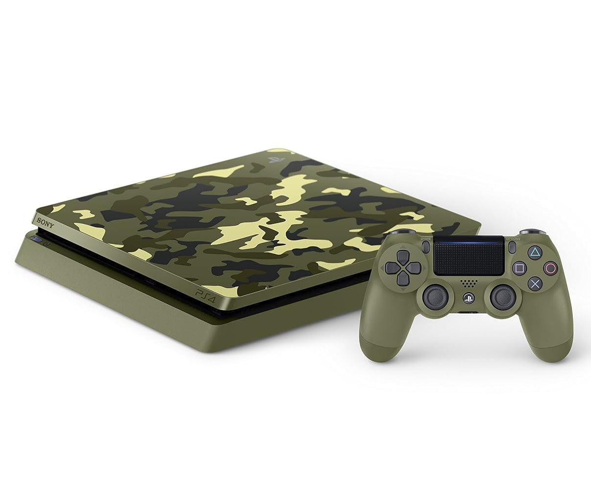 PlayStation 4 Slim 1TB Console - Green Camouflage