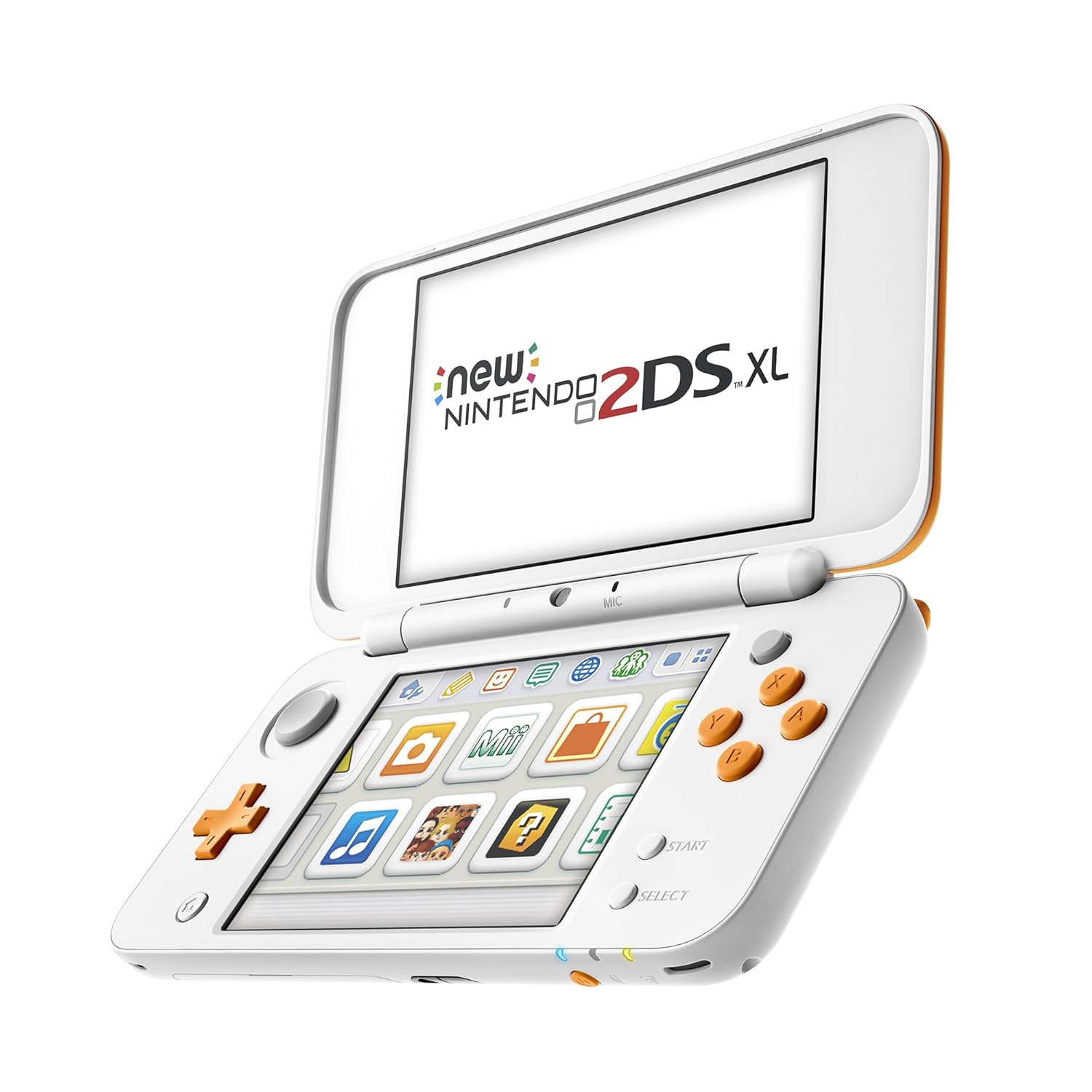 New Nintendo 2DS XL - Orange / White