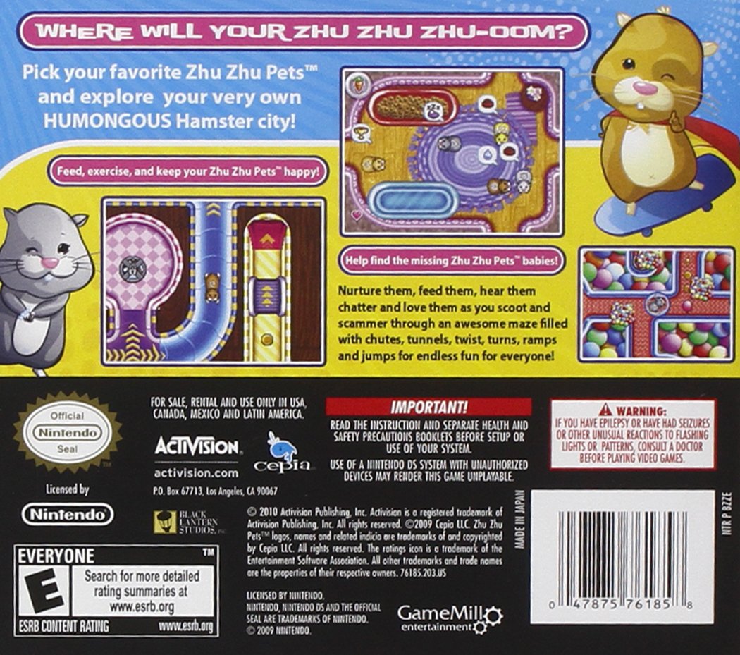 Zhu Zhu Pets - Nintendo DS