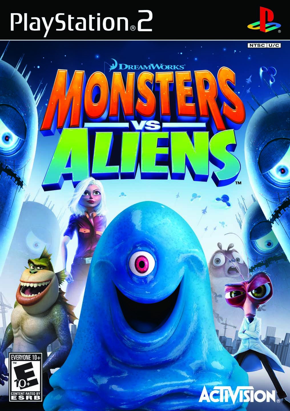 Monsters vs. Aliens - PlayStation 2