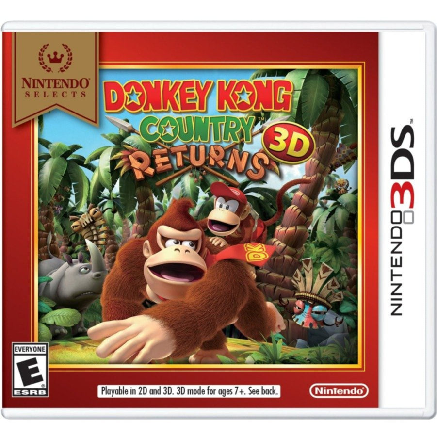 Donkey Kong Country Returns 3D (Nintendo Selects) - Nintendo 3DS