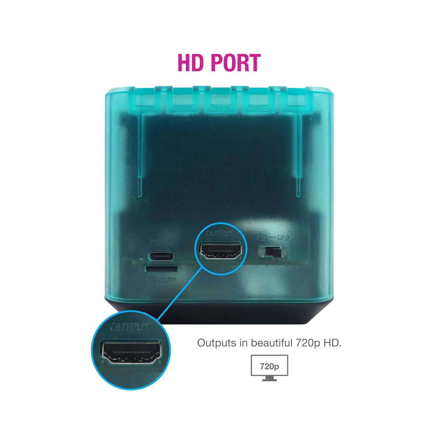 RetroN Sq: HD Gaming Console for Game Boy / Color / Advance - Hyper Beach