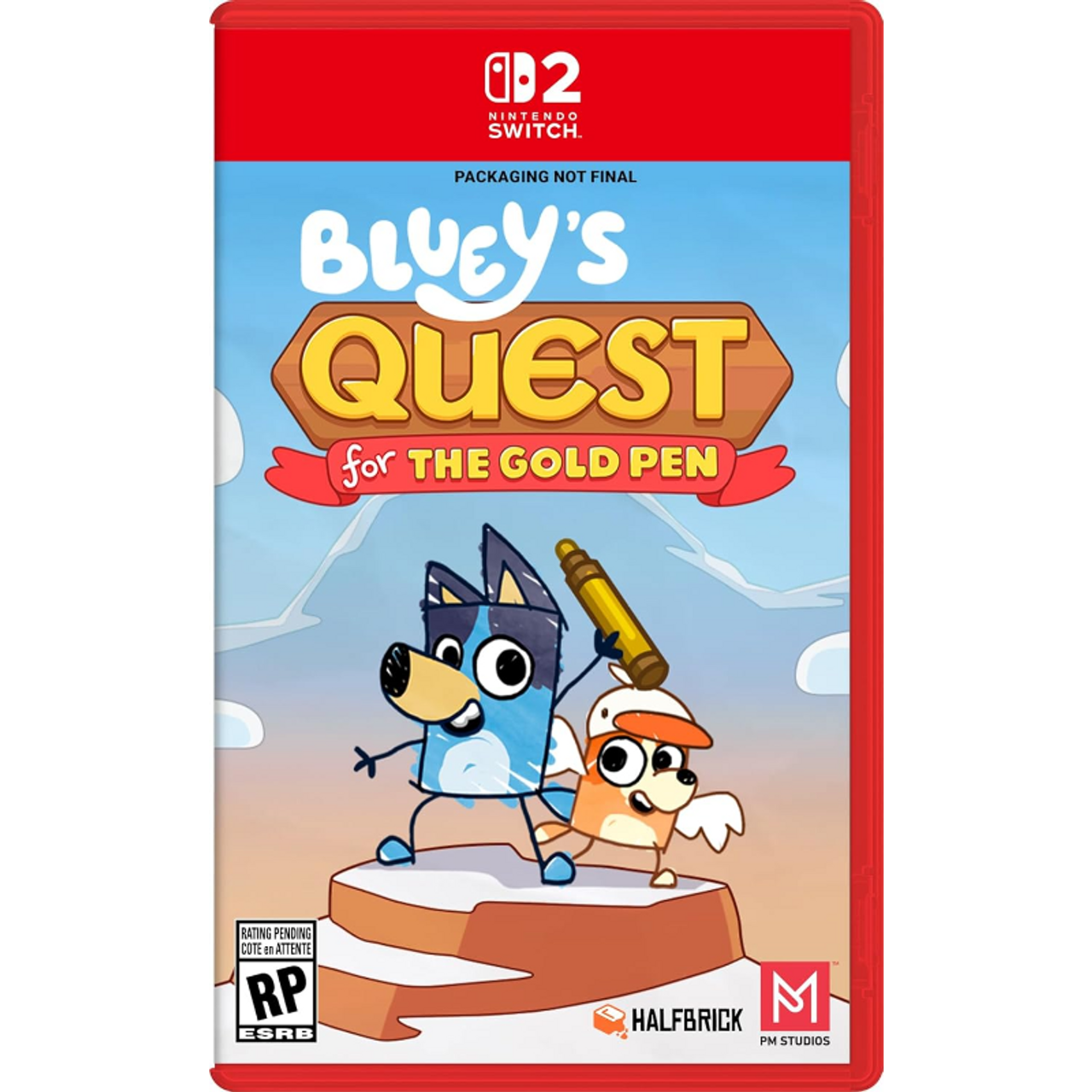Bluey's Quest for the Gold Pen - Nintendo Switch 2