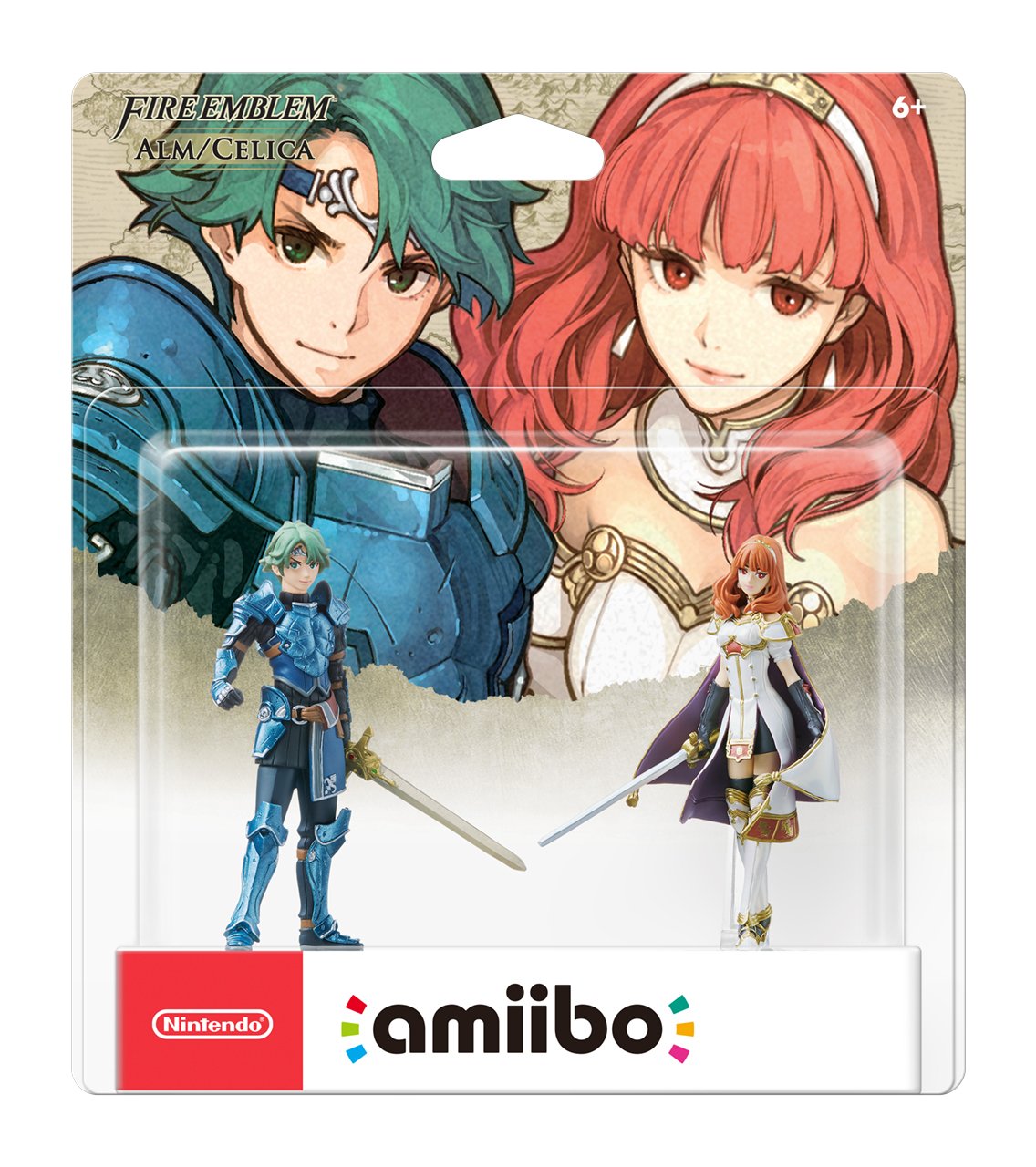 amiibo - alm & Celica - Fire Emblem Series