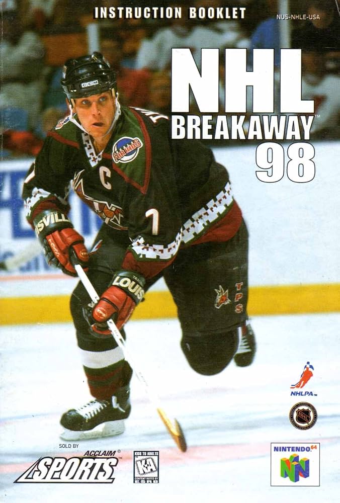 NHL Breakaway 98 - N64 Manual