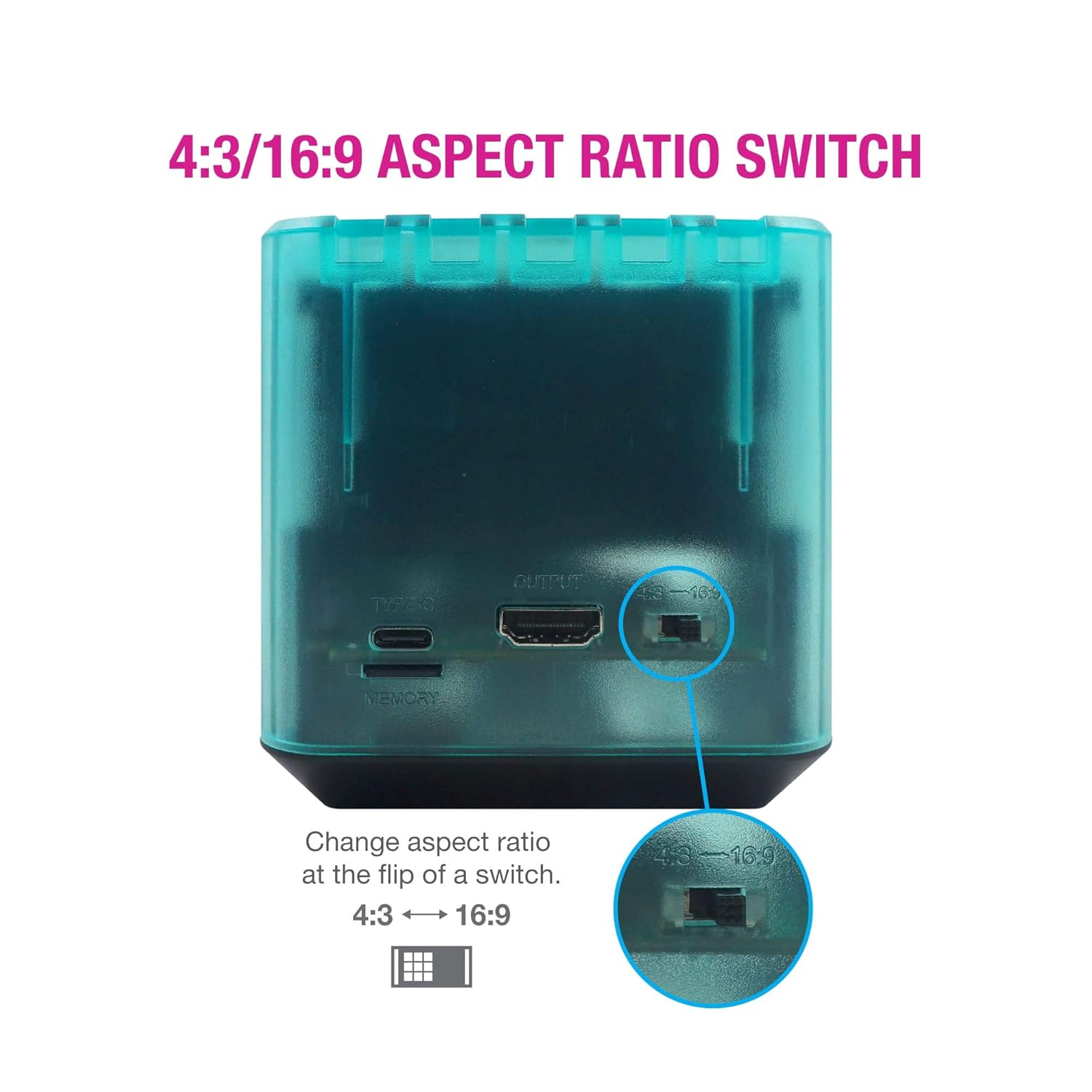 RetroN Sq: HD Gaming Console for Game Boy / Color / Advance - Hyper Beach