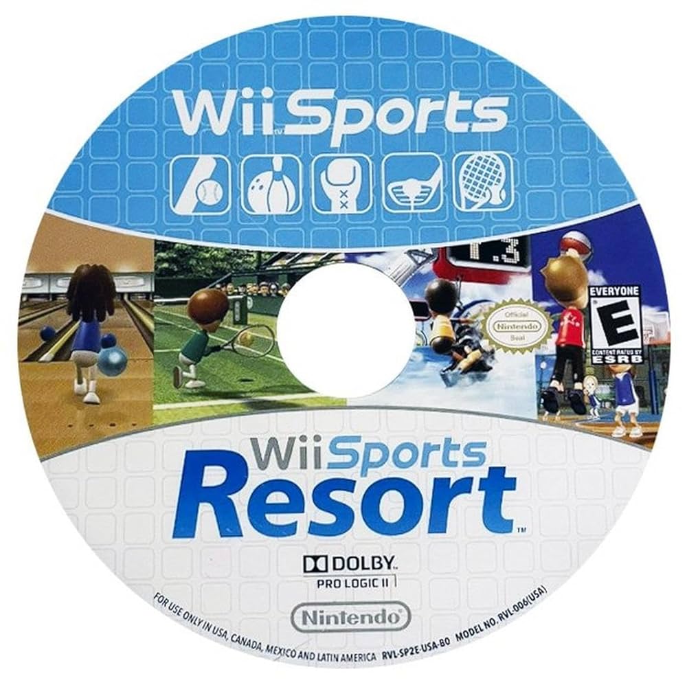 Wii Sports / Wii Sports Resort 2 Games on 1 Disc - Wii