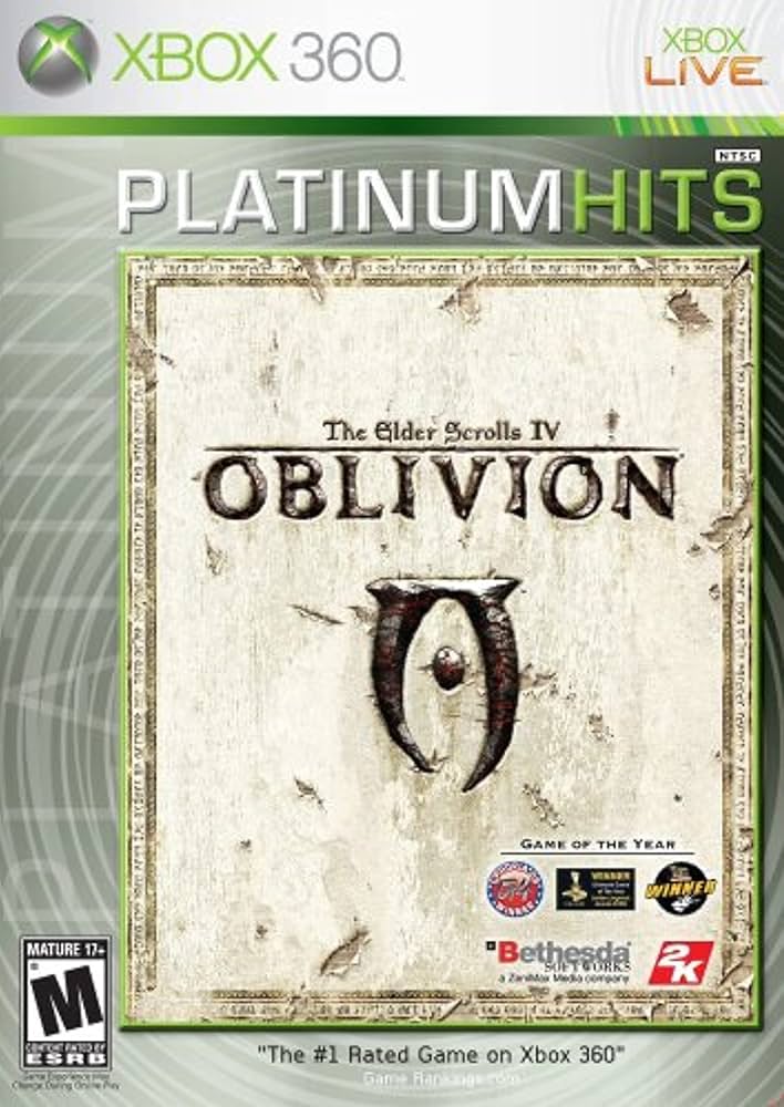 Elder Scrolls IV Oblivion (Platinum Hits) - Xbox 360