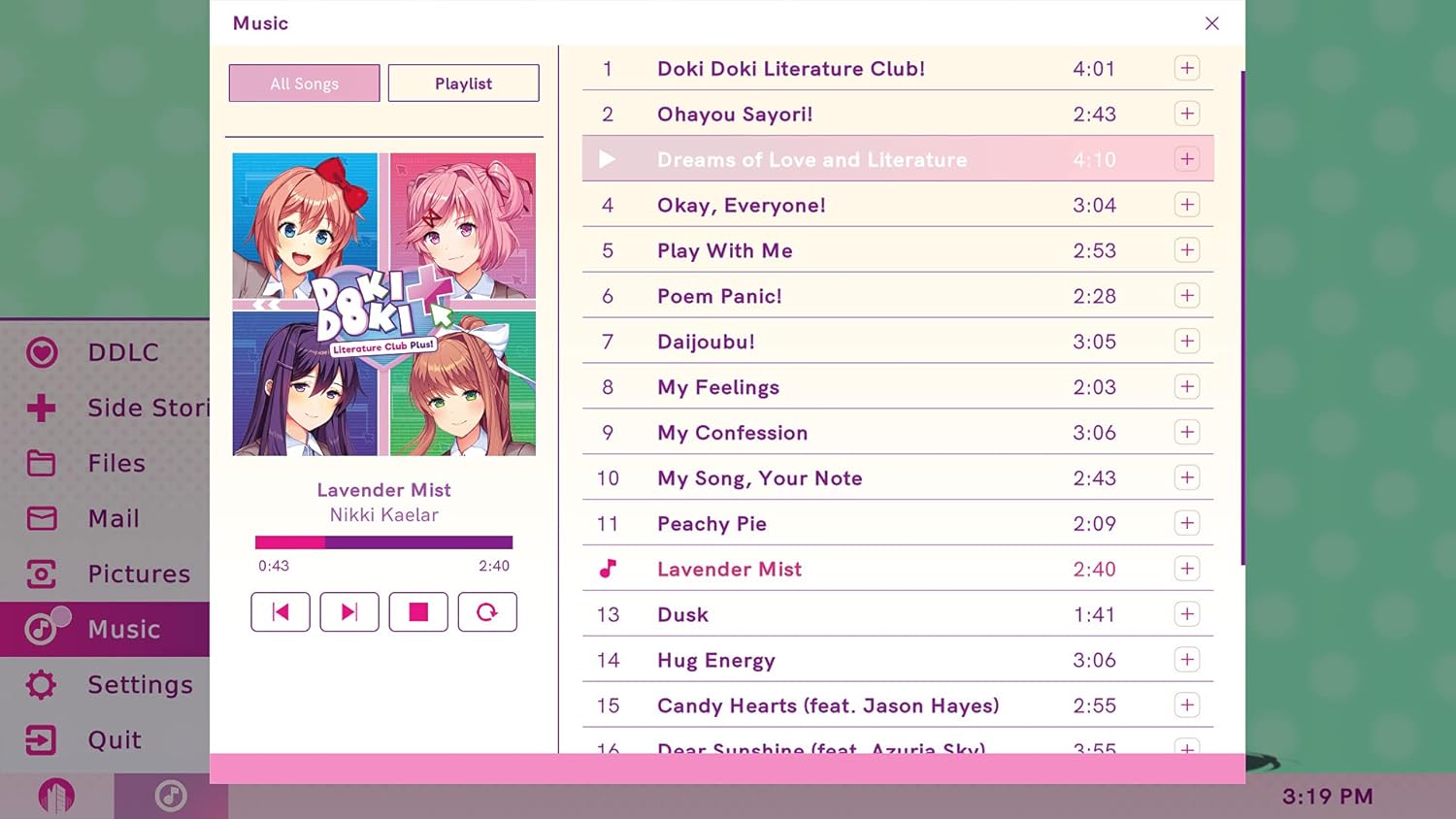 Doki Doki Literature Club Plus! Premium Edition - Nintendo Switch