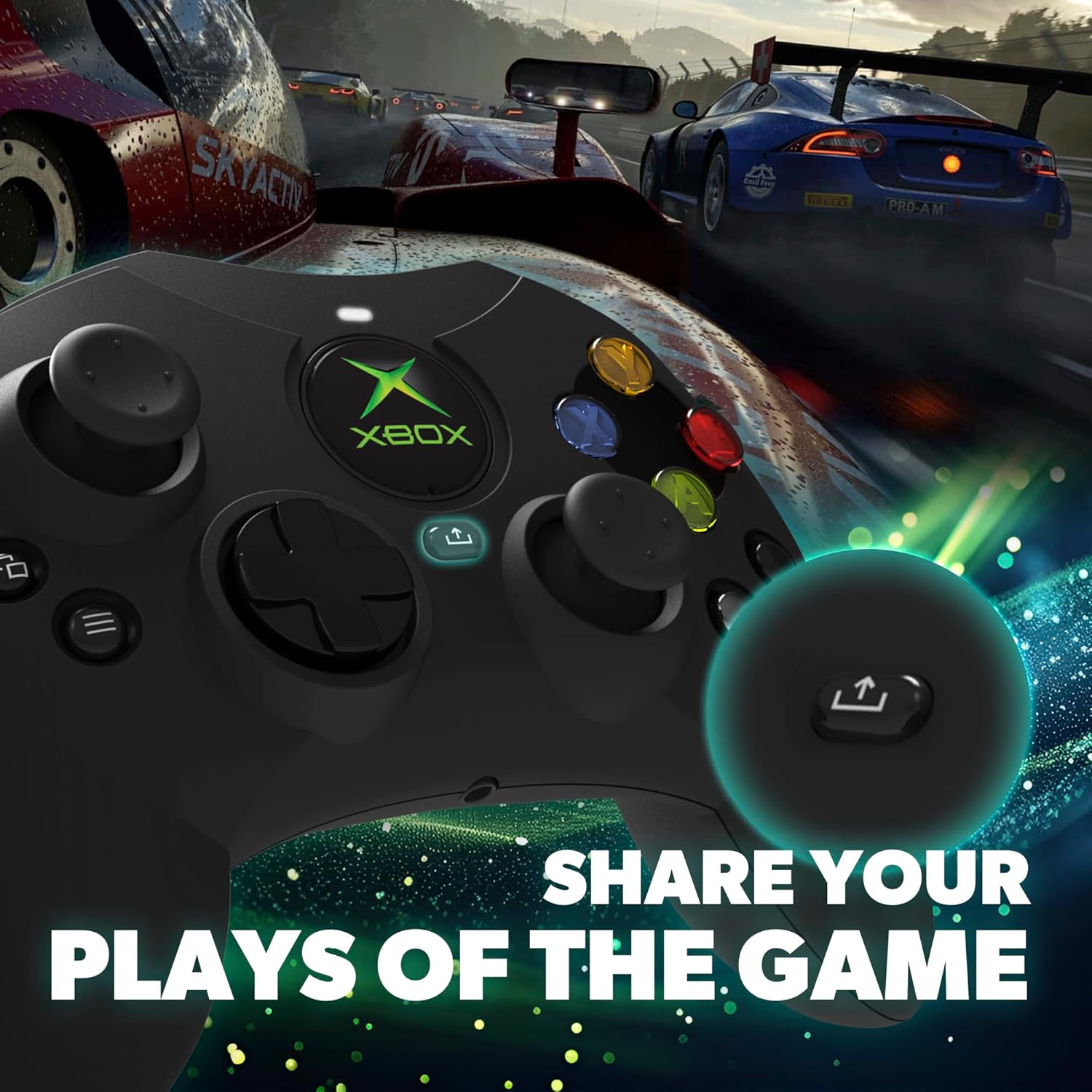 DuchesS Wired Controller - Officially Licensed for Xbox Series X|S / Xbox One / PC - Black