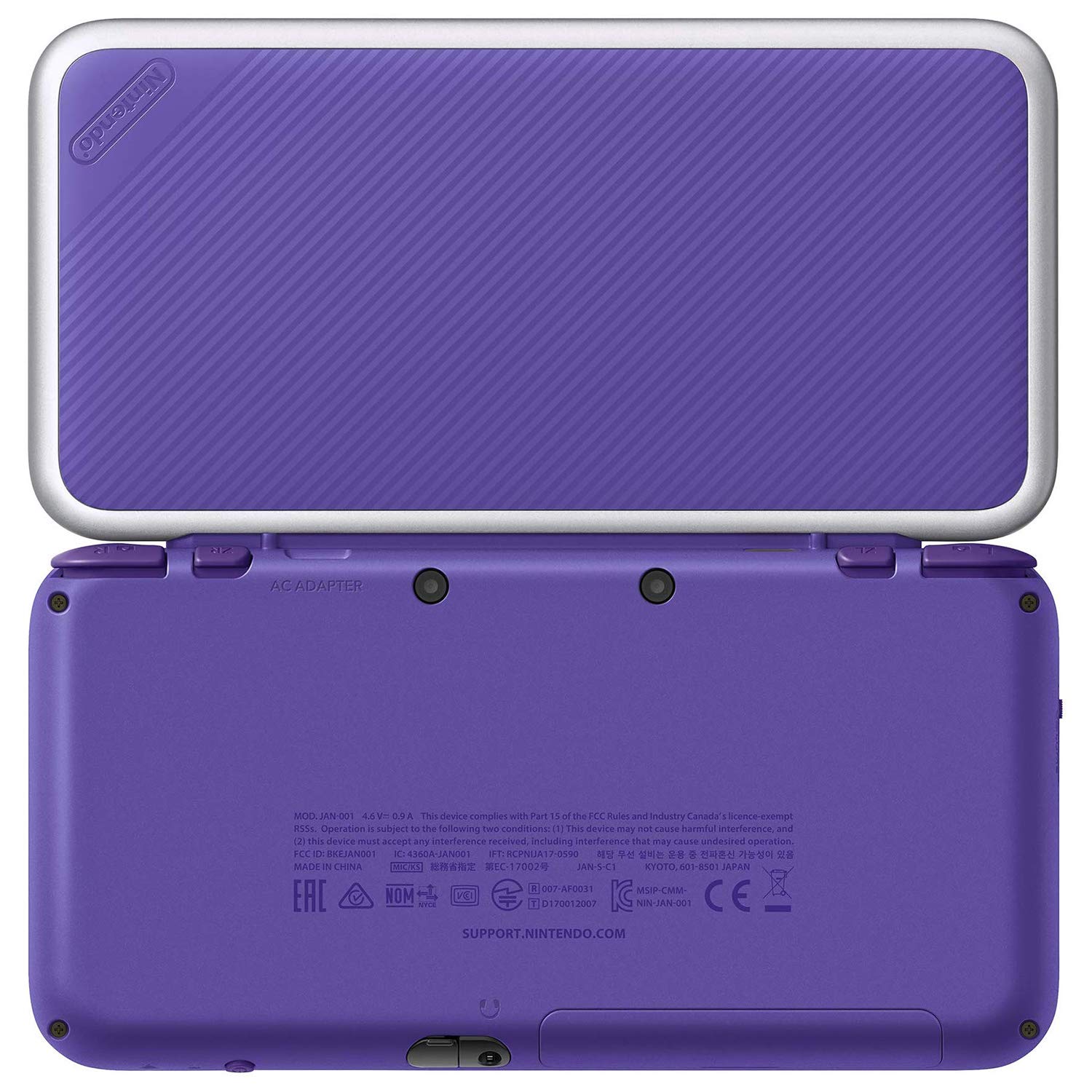 New Nintendo 2DS XL - Purple / Silver