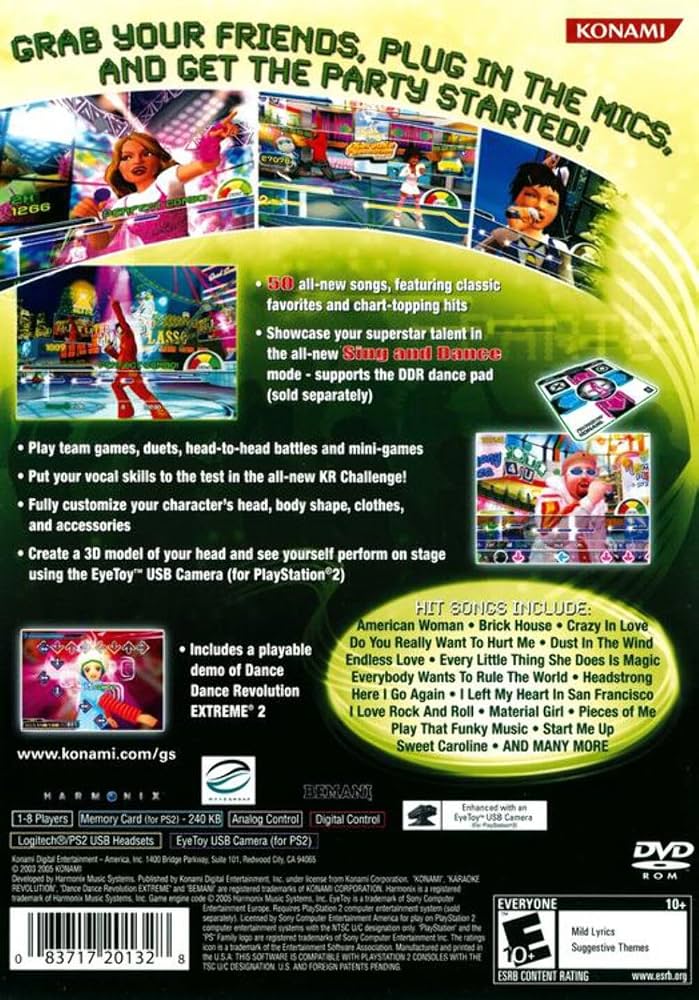 Karaoke Revolution Party - PlayStation 2