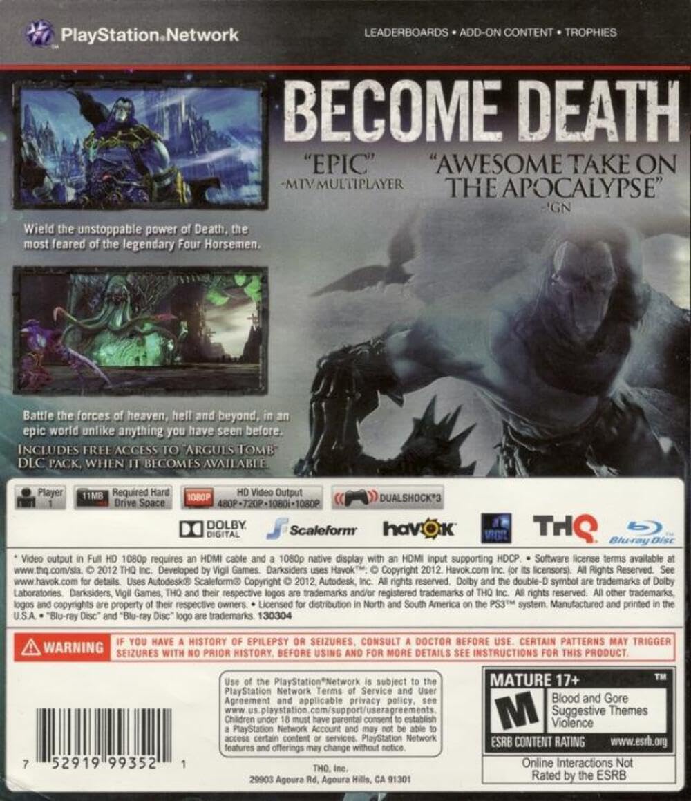Darksiders II - PlayStation 3